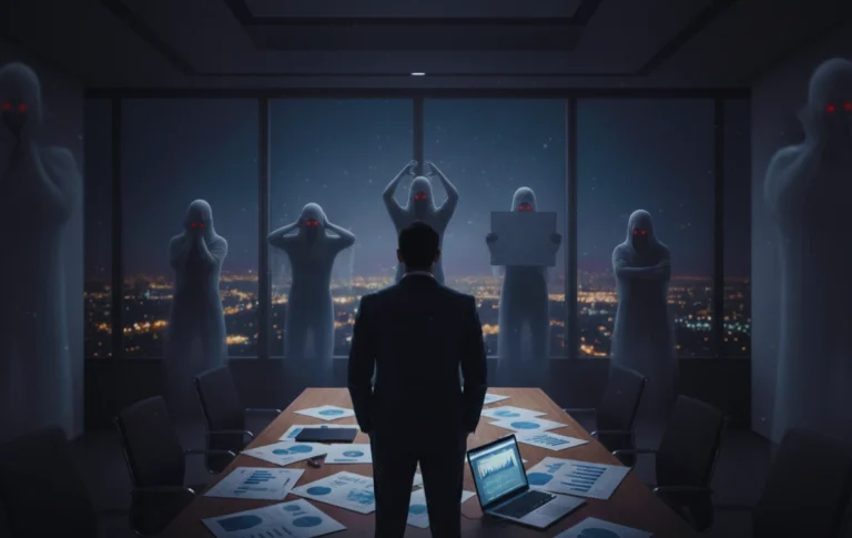 Artículo: "Los 5 Fantasmas que Persiguen a los Líderes y Emprendedores", escrito por Yames Gonzales (INGYames).